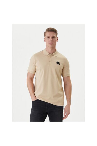 Karl Lagerfeld Polo bărbați 745015-562231 Bej