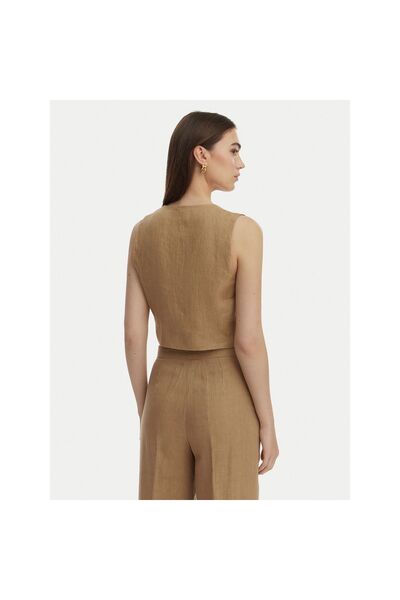 Marella Vestă de costum de damă 2615151032200 Bej