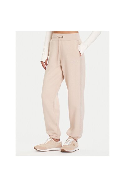 Guess Pantaloni de trening pentru femei V5BB10KB681 Bej