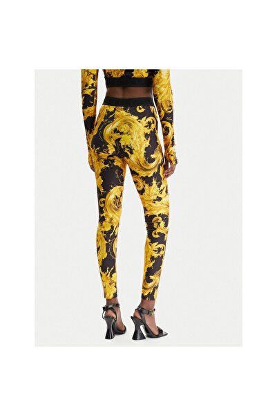 VERSACE JEANS COUTURE Γυναικεία Κολάν 80HAC101 JS532 Μαύρο