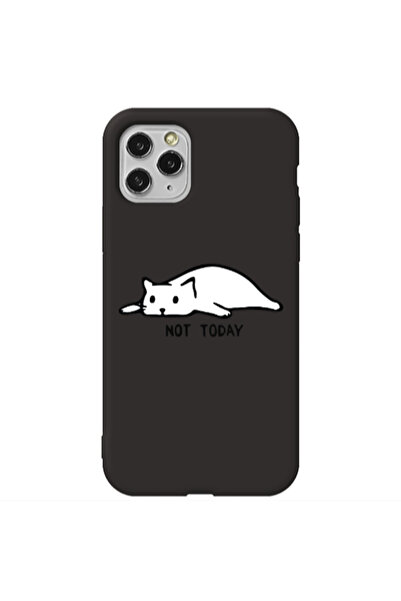 Other Apple iPhone 11 Pro Not Today Black Colored Silicone TPU Θήκη