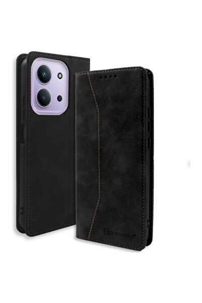 Bodycell Θήκη Xiaomi Redmi 15C 5G / Poco C85 5G Book Case Πορτοφόλι - Black