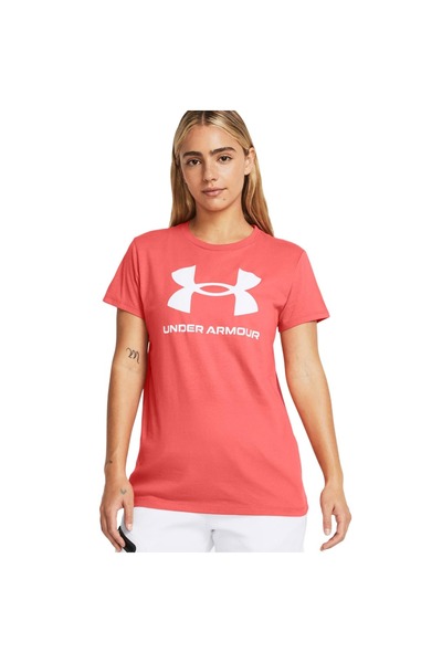 Under Armour LIVE SPORTSTYLE GRAPHIC SSC 1356305-811 Κόκκινο S