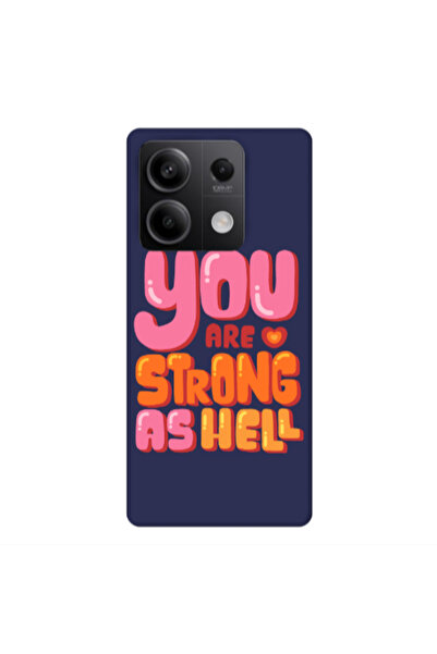 Other Xiaomi Redmi Note 13Pro 5G You are Love Strong Dark blue Colored Silico...