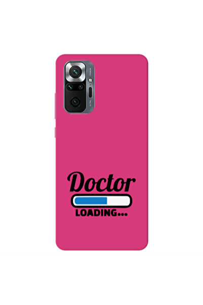 Other Xiaomi Redmi Note 10 Pro 4G Doctor Loading Fuchsia Colored Silicone TPU...