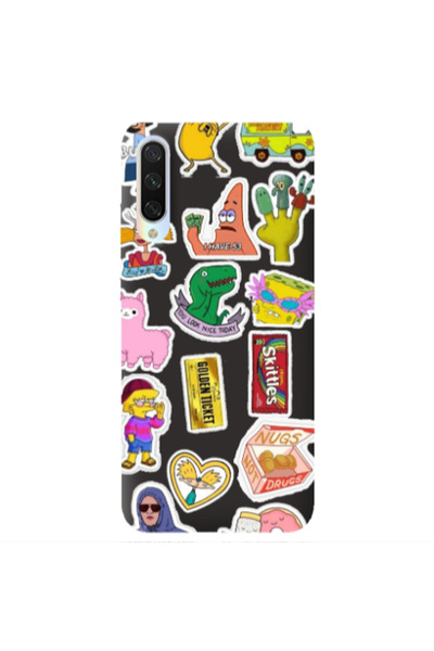 Other Xiaomi Mi 9 Lite best cartoons Black Colored Silicone TPU Θήκη