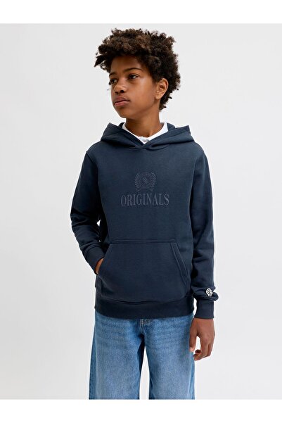 Jack & Jones Junior Kapuzenpullover Text Kapuzenpullover Boys