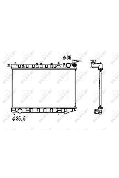 NRF Radiator Racire Motor NISSAN ALMERA 1