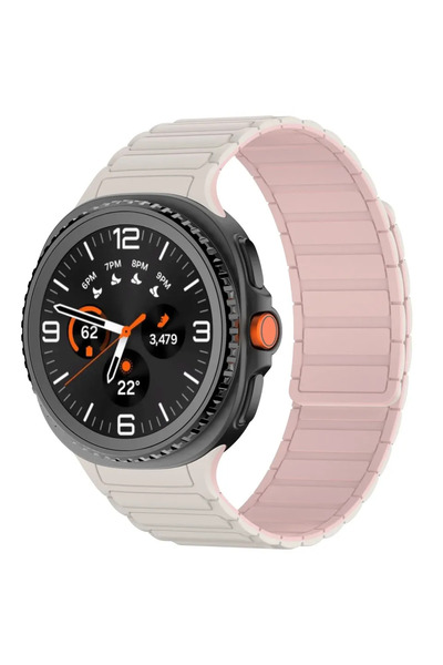 Choice20 Galaxy Watch 8 40mm Starlight Silty sand Silicone Strap for Watch 8 ...