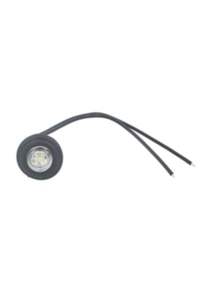 WAS Lampa Gabarit Dreapta/Stanga Forma: Rotund Alb Led Negru in Relief Lungim...
