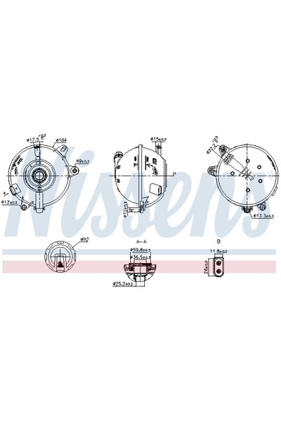 Nissens Vas de Expansiune Racire AUDI Q5