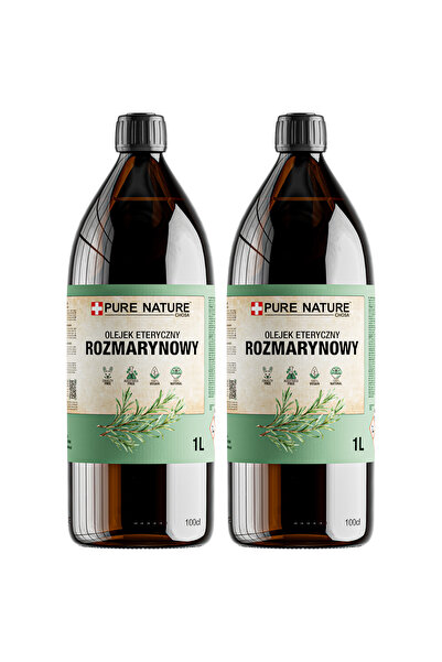 CHOSA Ulei Esential De Rozmarin, 2x 1l, 100% Pur Pentru Par Scalp Stimulare C...