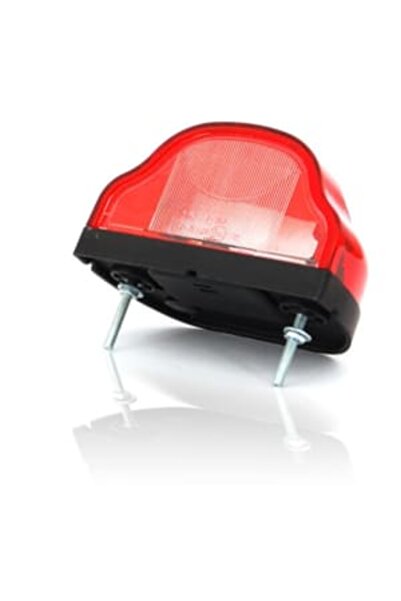 WAS Lampa Numar Inmatriculare (r10w Culoare: Rosu cu Lumina de Pozitie