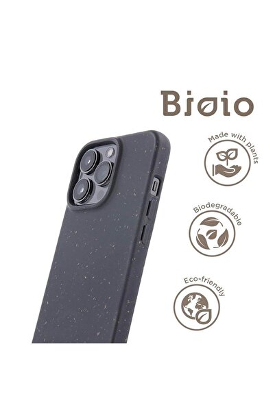 Bioio Apple iPhone 15 Σιλικόνης Μαύρο