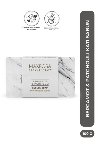 Maxrosa Bergamot & Patchouli Solid Soap 100 g
