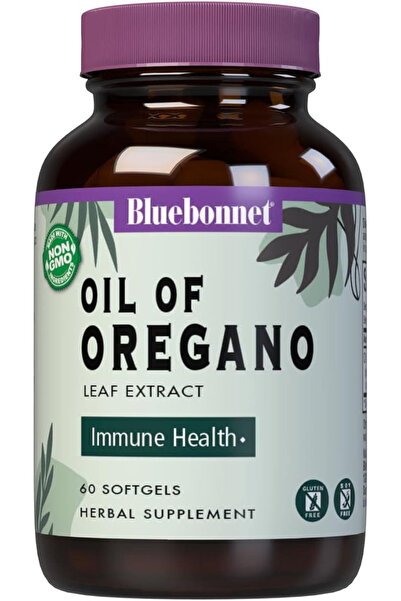 Bluebonnet Oil of Oregano Leaf Extract 60 Capsule