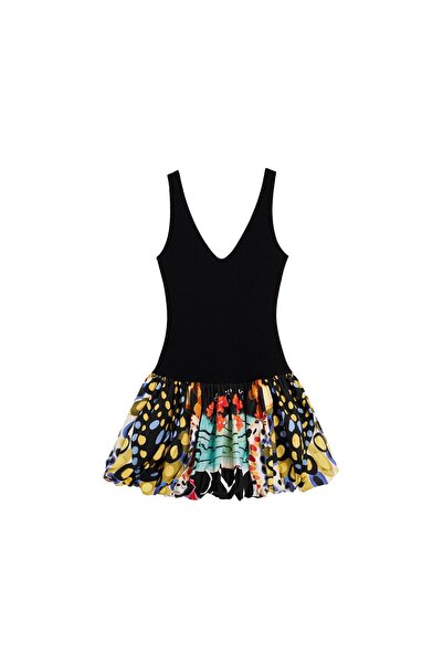 Desigual Rochie de cocktail pentru femei 26SWVK11 Negru
