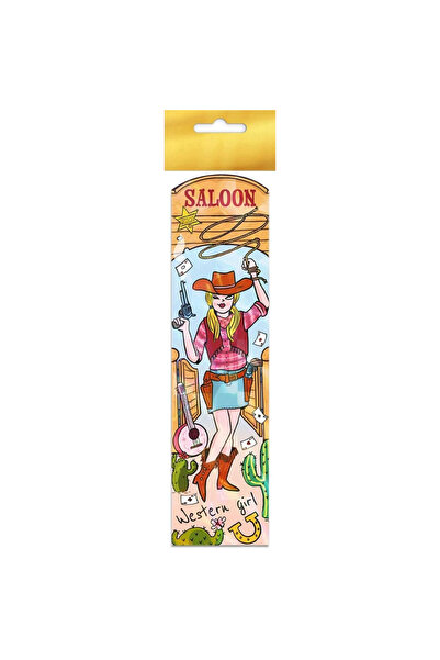 HENRY Semn de carte Western Girl multicolor 25x5.6cm