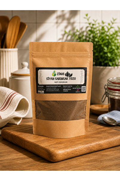 Zinde SİYAH SARIMSAK TOZU(BAHARAT&ÇEŞNİ) NET:150GRAM