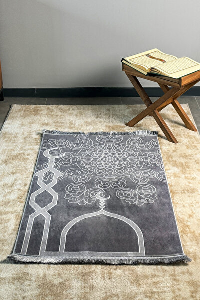 iwa concept Luxury Motif Carpet Prayer Rug - Patterned Prayer Rug 75X130 cm