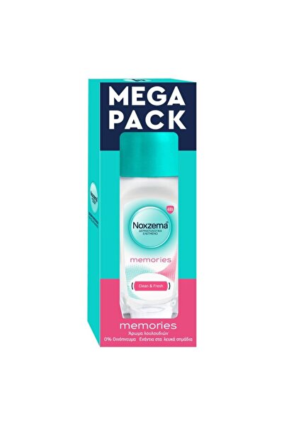 Noxzema Memories Αποσμητικό 48ωρο Roll-On 2x50ml