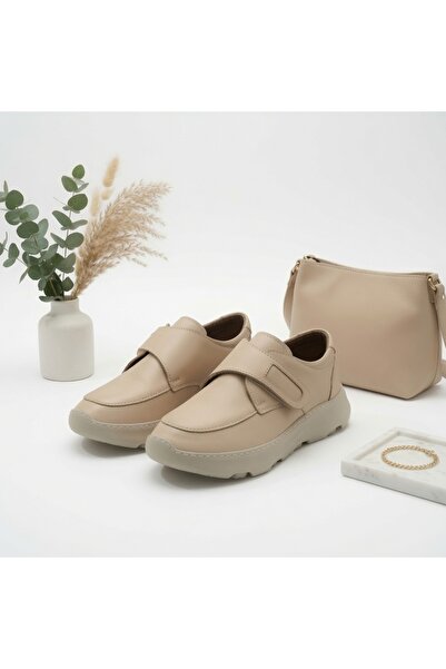 Kemal Aygün -Genuine Leather Women's Oxford Shoes