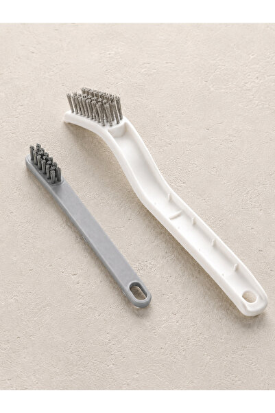 Şahane Pazar 2-Piece Cleaning Brush Set Multi-Purpose Cleaning Brushes with L...