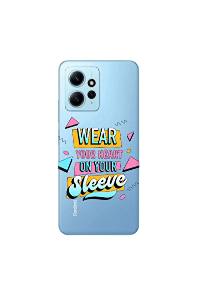 Other Xiaomi Redmi Note 12 4G Wear Your Heart Transparent Silicone TPU Θήκη