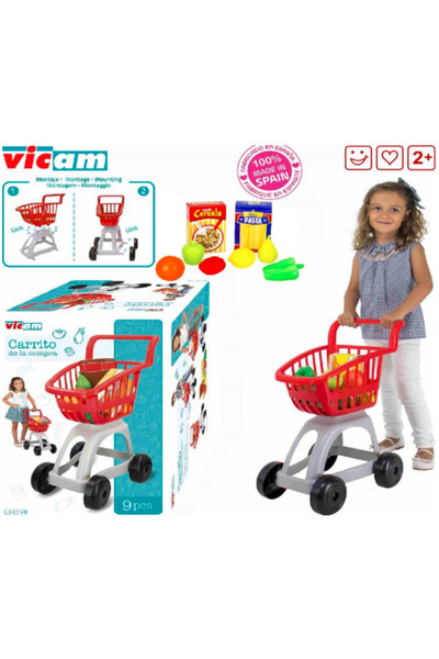 Vicam Supermarket basket set 9 pieces 93