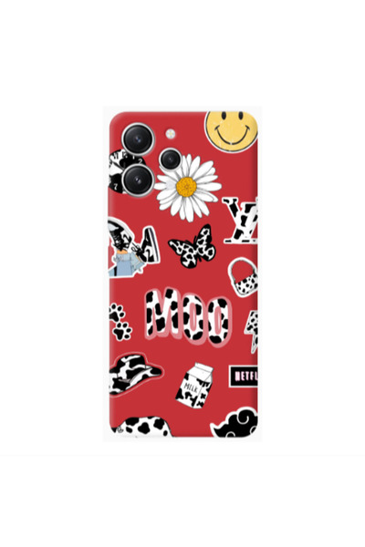 Other Xiaomi Redmi 12 Find Yourself 6 Red Colored Silicone TPU Θήκη