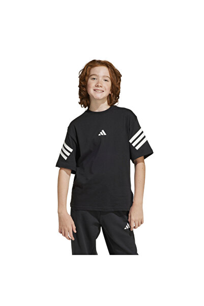 adidas Αθλητικά ρούχα J FI 3S T JN8092 Μαύρο 152