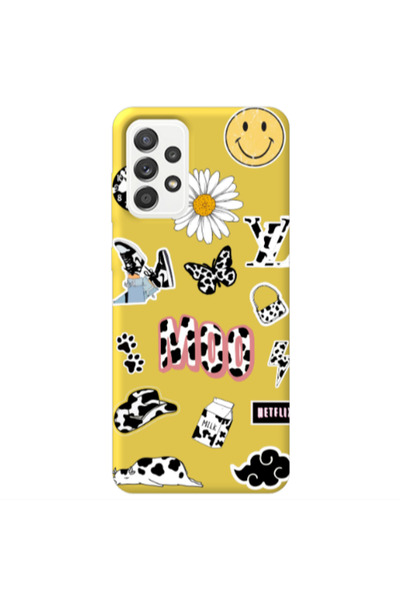 Other Samsung A52 Find Yourself 6 Yellow Colored Silicone TPU Θήκη