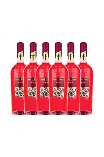 Coulisse Vin Rose Sec Tenuta Ulisse Unico Merlot Rose, 6 x 0.75L