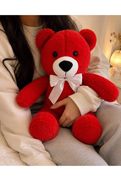 MASSALTOYS 50 cm papyonlu peluş ayıcık sevgili hediyesi doğum günü hediyesi k...