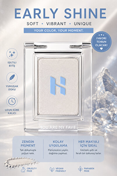 Holika Holika My Fave Piece Eye Shadow 82 Early Shine - Eyeshadow and Single ...