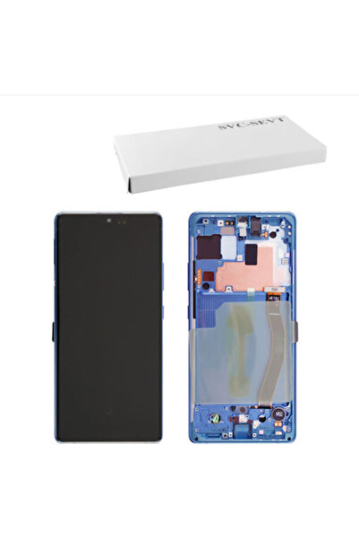 Samsung Οθόνη με μηχανισμό αφής και πλαίσιο για Galaxy S10 Lite (Μπλε) Κωδικό...