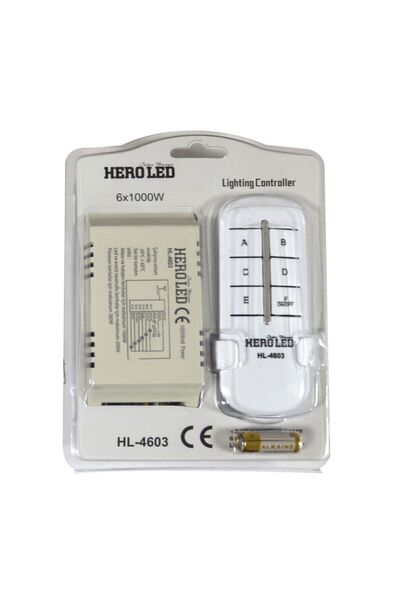 handanca Hl-4603 Heroled Uzaktan Elektrik Kontrol Ve Avize Kumandası 6