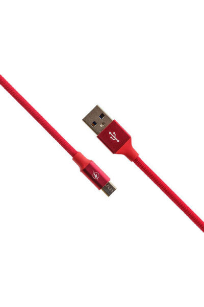 OEM 0.26μ Κανονικό καλώδιο USB 2.0 σε micro USB Κόκκινο (1018.106)