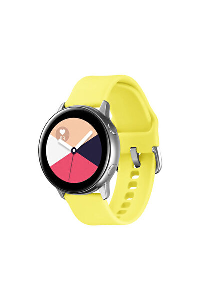 Other Λουράκι Σιλικόνης Σονίκ Κίτρινο (Samsung, Huawei, Amazfit, Xiaomi, Hono...