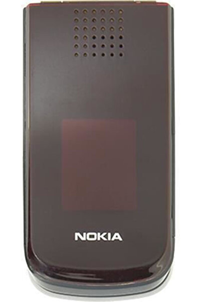 Nokia 2720 Αναδιπλούμενο Άνω Μπροστινό Κάλυμμα Βαθύ Κόκκινο Γνήσιο
