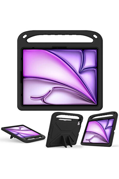 Other Σονίκ Τζάζι Πίσω Κάλυμμα για Παιδιά Μαύρο (Apple iPad Pro 2024, iPad Ai...