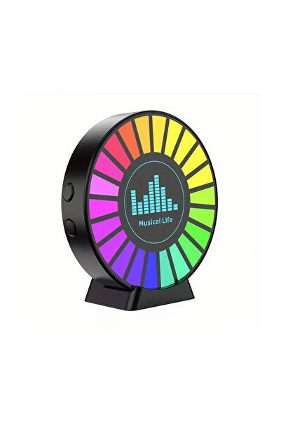 YBOSHOP Lampă LED RGB multifuncțională cu sunet, aromaterapie, USB-C, magnet ...