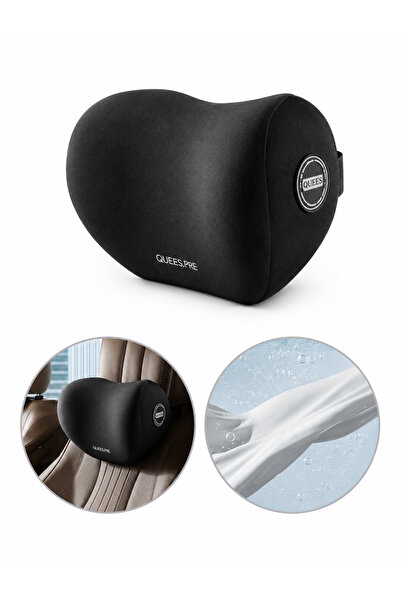 DENİM QUEES Pernă Ergonomică pentru Tetieră Auto, Spumă cu Memorie, Suport pe...