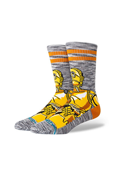 Stance C3PO CREW A556A25C3P-GLD Χρυσό M