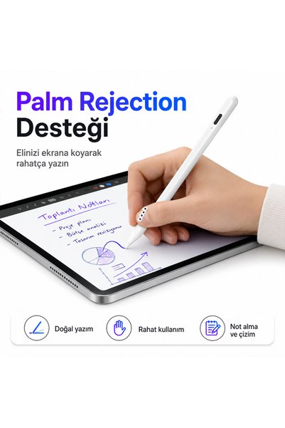 Sneezy Notepen Gen3 Stylus Pen Compatible with iPad Pro 11 2/3/4 Generation, Palm Detection Tilt Supported