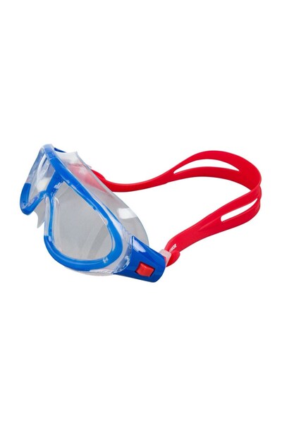 SPEEDO Rift Water-Resistant Children's Swimming Goggles 5-10 Years Old (Red/B...