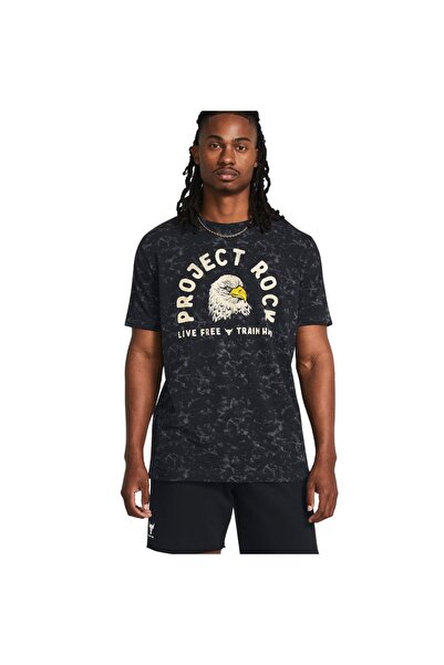 Under Armour PJT RCK FREE GRAPHIC 1383220-001 Μαύρο M