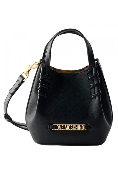Love Moschino El Çantas, Standart, Siyah