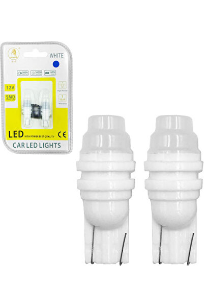 auto Gs Λάμπες Αυτοκινήτου T10 LED Μπλε 12V 2 τεμάχια