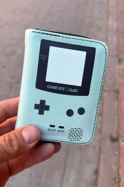 Köstebek Γκρι Ρετρό Game Boy Color Πορτοφόλι Unisex